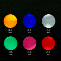Balles de golf LED lumineuses, prix d'usine, emballage en vrac, impression de logo, couleurs mélangées