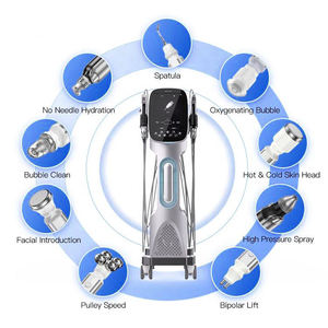 Máquina de Hidrodermoabrasión 9 en 1 Profesional para el Cuidado de la Piel, Rejuvenecimiento, Tensado, Microdermoabrasión, Oxígeno Facial, Belleza - Product Image 4