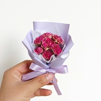 Mini bouquet de fleurs séchées naturelles pour diffuseur de parfum de voiture, clip de ventilation, parfum bio tendance et personnalisé