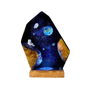 Best Selling Resin Wood Space Galaxy Design <strong>Star</strong> Glue Lamp LED Night <strong>Light</strong> <strong>for</strong> <strong>Bedroom</strong> Decor Perfect Gift - Product Image 5