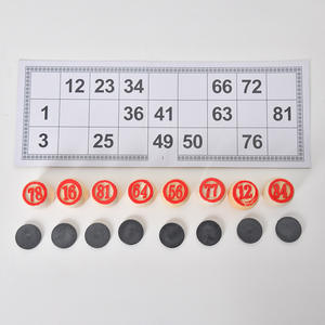 Vente en gros <span class=keywords><strong>de</strong></span> 90 pièces numérotées en forme <span class=keywords><strong>de</strong></span> tambour en bois avec boîte en papier - Product Image 5