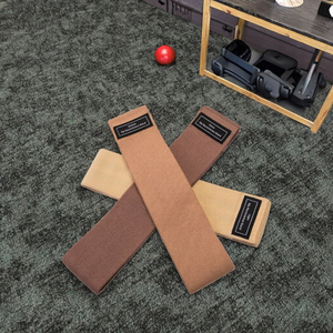ソフトポリエステル生地抵抗バンドセット<span class=keywords><strong>3</strong></span>ポータブルループストリップジムフィットネストレーニングバンドヒップ戦利品バッグ - Product Image 2
