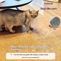 Tapis anti-griffures en chanvre pour chat, résistant à l'usure, anti-adhérent, antidérapant, stable, toutes saisons
