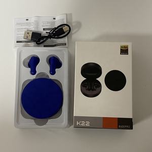 Écouteurs <span class=keywords><strong>sans</strong></span> <span class=keywords><strong>fil</strong></span> True Wireless Casque de jeu Forme ronde TWS Sport K22 Écouteurs intra-auriculaires Étanches 2026 Ear Pod Logo personnalisé Écouteurs - Product Image 2