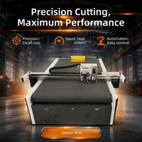 Promotion : Machine de découpe CNC à couteau pour autocollants en carton ondulé et PVC, haute adaptabilité, avec garantie de 3 ans