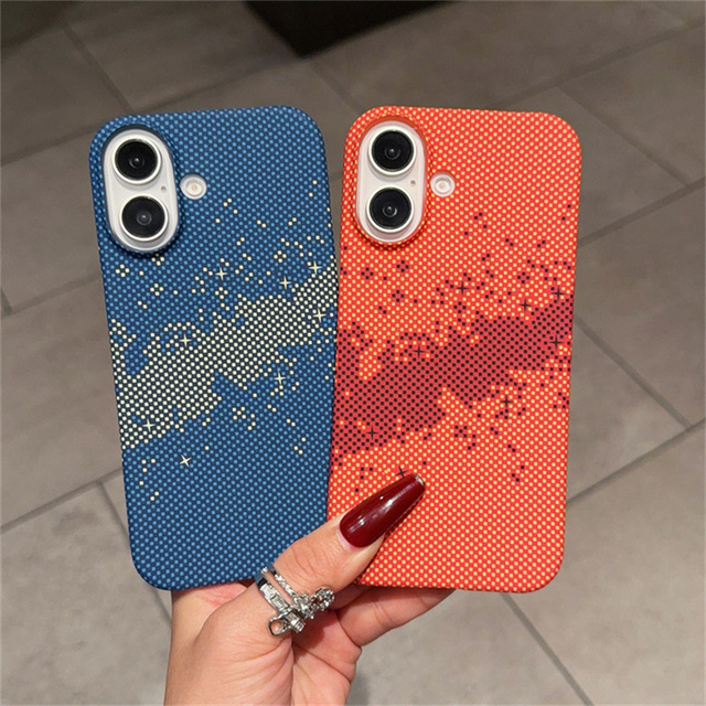 Business Carbon Fiber Woven Texture Design PC Shockproof Magnetic Phone Case for iPhone 16 15 14 Pro Max Mobile Covers for Girls