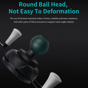 Support de téléphone pour voiture VINmounts pour tableau de bord et pare-brise, ventouse puissante, bras réglable, 360 °   rotation - Product Image 5