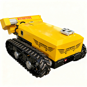 Tondeuse robotisée télécommandée sur chenilles tout-terrain haute puissance pour débroussaillage en pente 72V 20 mm 1 m/s FJX-1000LK CE - Product Image 2