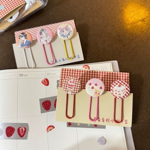 Vigreat – Nouveaux clips <span class=keywords><strong>marque</strong></span>-pages populaires à faire soi-même, personnalisables avec logo, porte-pages en étain, clips en forme de bouton pour étudiants - Product Image 4