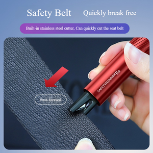 Herramientas DE EMERGENCIA portátiles, martillo de seguridad para coche para ventana, Escape, cortador de cinturón de seguridad, rompevidrios, <span class=keywords><strong>Kit</strong></span> de herramientas de emergencia - Product Image 3