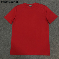 T-shirt fabrikant groothandel t-shirts met lage schouderlijn, zwaargewicht 260g, aangepaste merklogo print, borduurwerk, heren t-shirts