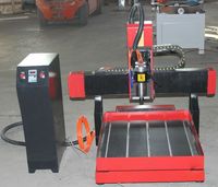 Routeur CNC Mini Sanwei 4030 certifié CE avec rail de guidage linéaire, broche refroidie par eau, zone de travail 400x300x80mm, précision 0,03mm