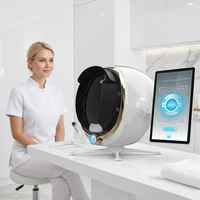 Nuevos Modelos 2025, Analizador de Piel 3D Profesional 8 en 1, Escáner de Piel Portátil, Cámara Facial para Análisis de Piel