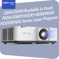 Venta caliente Proyector DLP Tri-RGB Láser Laboratorios de realidad virtual Salas de simulación Entornos de investigación inmersivos VIVIBRIGHT KD2000UC