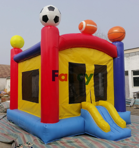 Castillo Hinchable Comercial de PVC 5x5m con Obstáculos de Montar a Caballo y Trampolín, Fácil de Instalar, con Comentarios Favorables - Product Image 3