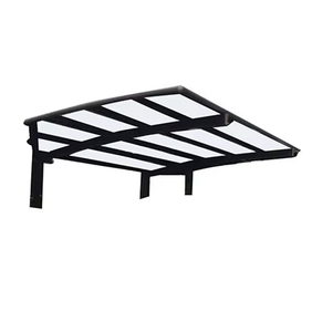 Conception de toit en arc d'abri de <span class=keywords><strong>garage</strong></span> en aluminium personnalisé auvent en métal pour l'extérieur cadre enduit de PVC en polycarbonate pour hangar de voiture - Product Image 4