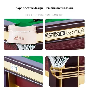 NINIX T2 Customizable Gold Leg <b>Pool</b> Table With Wood Construction T2 <b>Pool</b> Table Equipment T2 T2 <b>Pool</b> Table Equipment T2 T2 <b>Pool</b> T - Product Image 5