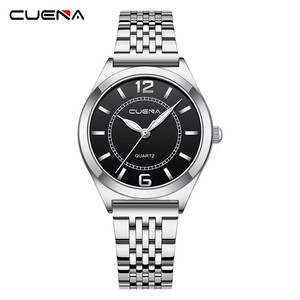 Relógio Feminino Cuena 6099 Nova Chegada com Pulseira de Aço Inoxidável, Função de Mãos Luminosas, Resistente à Água, Movimento de Quartzo Japonês - Product Image 3