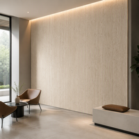 Panneau mural flexible moderne en fausse pierre, revêtement en céramique souple texturé pour mur d'arrière-plan intérieur