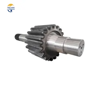 China luoyang Gold merchants Large Forged Alloy Steel Double Helical Herringbone or supr Gear Shaft