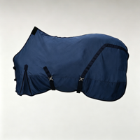 Couverture anti-mouches d'été pour chevaux, en maille respirante, effet rafraîchissant, pour usage quotidien en écurie