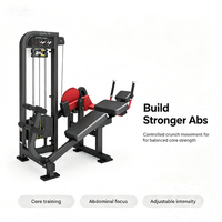 Équipement de musculation de haute qualité, export direct d'usine, équipement de fitness commercial, machine à crunch abdominal pour salle de sport intérieure avec garantie