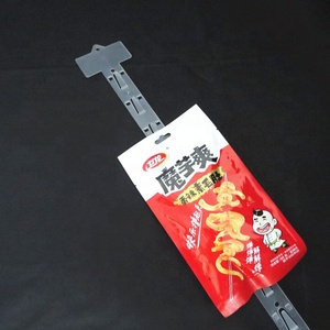 Hiển thị treo Clip stripss rõ ràng chip Túi Chủ Cửa hàng bán lẻ Craft kẹo khoai tây túi hiển thị Clip dải cho đồ ăn nhẹ - Product Image 5