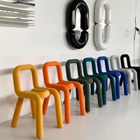 GEDO Vente en gros de chaises à géométrie moderne personnalisées sans accoudoir pour le salon