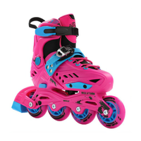 Patins à roulettes de slalom de vitesse professionnels de haute qualité pour femmes, hommes et garçons, taille réglable, 4 roues, pour l'hiver