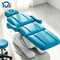 Fauteuil de massage électrique réglable en cuir PU de haute qualité, table d'examen gynécologique pour salon et hôpital
