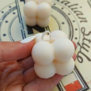 Molde de cera de silicona 3D de lujo personalizado <span class=keywords><strong>para</strong></span> hacer velas 3D, pilar de cumpleaños, herramientas de pastel de resina, tarro de vela con tema de amor - Product Image 1