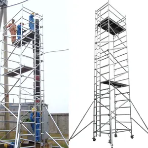 Dragonstage Aluminium Steiger Toren Soorten Steigers Namen Van Bouw Gereedschap 3M