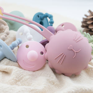 PISSEN ciuccio succhietto all'ingrosso per uso alimentare ciucci neonato in Silicone per neonati con manico Dummies ciuccio per bambini - Product Image 5