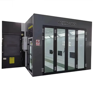 Sang trọng phun gian hàng điện sưởi ấm DIESEL xe sơn phòng LED CE tự động cơ thể phun sơn lò cho xe sơn nướng khô - Product Image 6