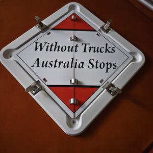 لوحة إشارات السلامة المرورية للشاحنات، لافتة تحذيرية للبضائع الخطرة، ملف قابل للطي - Product Image 2