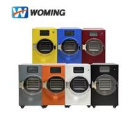 Woming Fabriek Direct Op Maat Gemaakte Mini-Vriesdroger 2Kg Voedsel Fruit Snoep Droger Machine Thuisgebruik Lyofilisator HFD-1