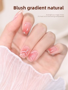 PaiPai Glue Gradient Nail Blush Blending Smudge Powder Silicone Stick Transfer Head Round Head Lip Brush Herramienta Especial para Salón <span class=keywords><strong>de</strong></span> <span class=keywords><strong>Uñas</strong></span> - Product Image 3