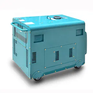 Tecnologia tedesca portatile silenzioso raffreddato ad aria 3/5/6/8/10kw generatore diesel piccoli elettrodomestici generatore diesel tre single-fase