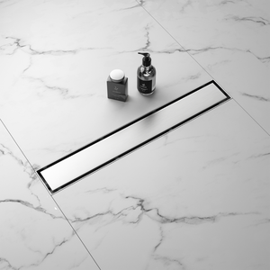 Dropship Customized Stainless Steel Tile Insert Invisible <b>Linear</b> <b>Drain</b> SS304 Anti-Odor <b>Linear</b> Floor <b>Drain</b> for Bathroom Shower - Product Image 1