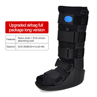 FSPG Botte de marche pneumatique ROM personnalisée pour la protection orthopédique des chevilles et des jambes, idéale pour les entorses