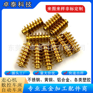 Brass <b>Pins</b> Cnc Lathe Machined Precision Finishing General Use - Product Image 5
