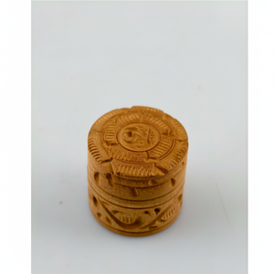 กล่องไม้ใส่ของทำด้วยมือสุดหรูพร้อมดีไซน์ลายฉลุที่ทำจากไม้แกะสลักลายดอกไม้ที่ละเอียดอ่อนเหมาะสำหรับการตกแต่ง - Product Image 1