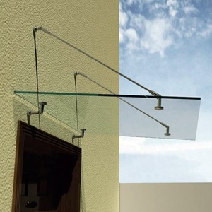 Abri de pluie <span class=keywords><strong>d</strong></span>écoratif de Style <span class=keywords><strong>moderne</strong></span> de 1000Mm, <span class=keywords><strong>auvent</strong></span> <span class=keywords><strong>d</strong></span>'<span class=keywords><strong>entrée</strong></span> extérieur, fenêtre, toit, <span class=keywords><strong>porte</strong></span> en verre, <span class=keywords><strong>auvent</strong></span> - Product Image 2