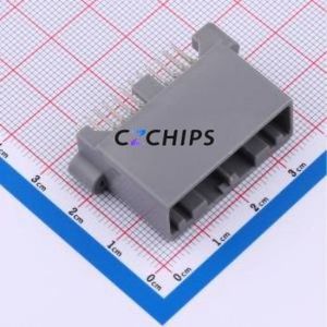 K137635WV-2x12B-PTSN Automotive <b>Connector</b> Through hole Component (THT) <b>Connector</b> 24P 2.2mm 2 Through Hole - Product Image 1