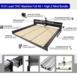 BulkMan3D 1500x1500mm Lead CNC Volledige Kit + High Z Mod Bundel Lead Screw Drive XPROV5 Controller 2.2KW Watergekoelde Spindel - Product Image 3