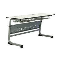 Bureaux et chaises pour étudiants, fournisseurs de mobilier scolaire, ensemble de deux chaises et une table scolaires en bois