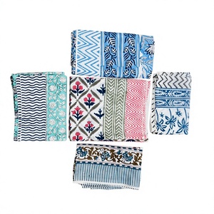 Solid Pattern Indian Block Print Cotton 72 inches <b>Sarong</b> Handcrafted Cotton <b>Wrap</b> Skirt, Ethical Cotton Scarf - Product Image 6