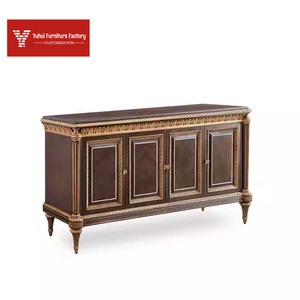 Juego de Comedor Grande de Estilo Británico Moderno Hecho a Medida, Mesa de Comedor Larga de <span class=keywords><strong>Madera</strong></span> Maciza <span class=keywords><strong>Gris</strong></span> Claro con Sillas de Comedor Tapizadas - Product Image 3