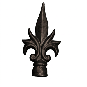 Balaji Metals - Reja de Hierro Forjado Ornamental, Hierro Fundido de Alta Resistencia, 6 Pulgadas de Alto, 3.5 Pulgadas de Ancho, Recubierta con Pintura en Polvo, para Jardín, Balcón - Product Image 2