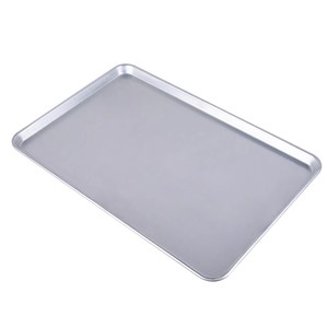 Teglia in alluminio puro forno commerciale, <span class=keywords><strong>rettangolare</strong></span> 60*40, stampo per bacinella, Pizza e pane - Product Image 1